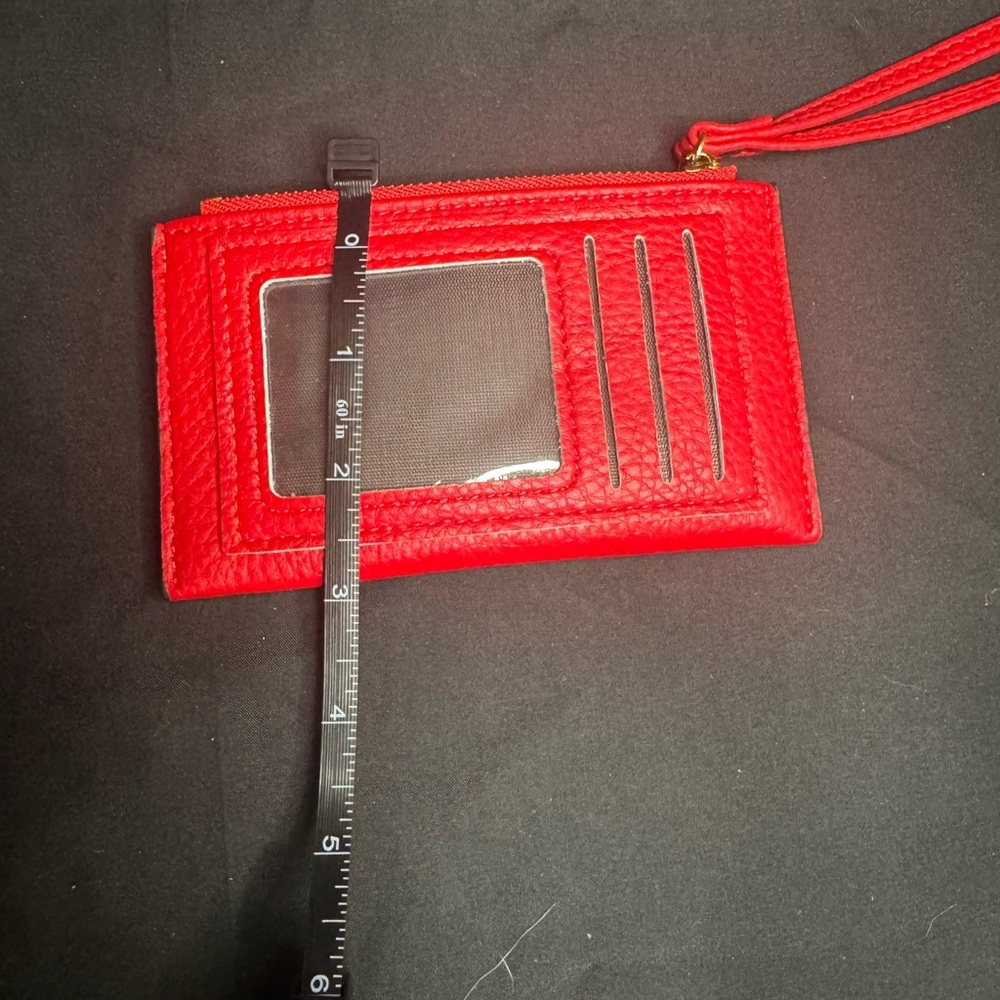 Red Wristlet Wallet - Picture 5 of 5